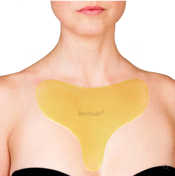  Złota maska kolagenowa na dekolt