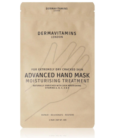 Dermavitamins | Zaawansowana rękawica z maseczką do rąk - zabieg nawilżający.