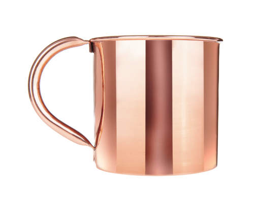 Kubek miedziany grawerowane logo Magavena 450 ML