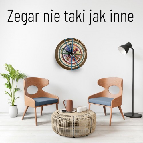 Zegar astrologiczny średnica 30cm